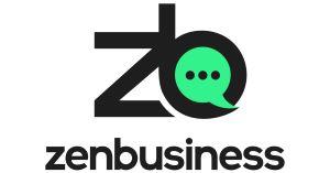 ZB Zen Business logo, with a speech icon